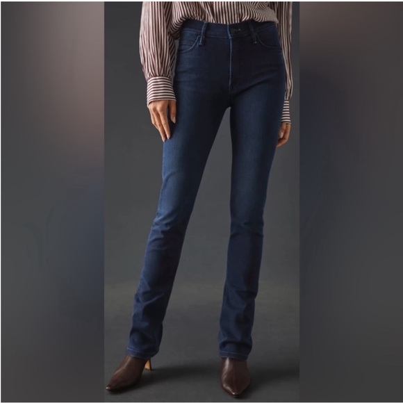 MOTHER Denim - MOTHER The Midrise Dazzler Skimp in 'Night Tripper'